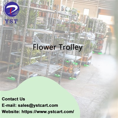 Maximize Efficiency And Convenience With Flower Display Trolley