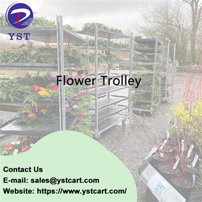 Revolutionize Flower Business With Flower Display Trolley