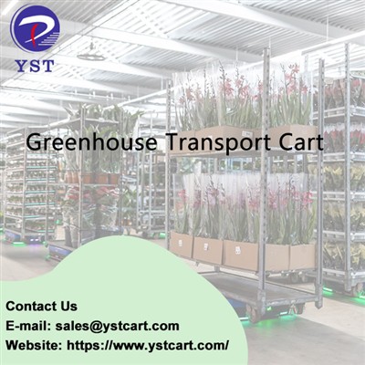 Simplifying Greenhouse Logistics With Greenhouse Transport Cart