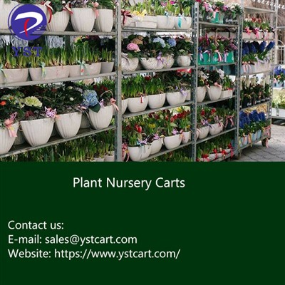 Increase Productivity And Reduce Labor Costs With Plant Nursery Carts